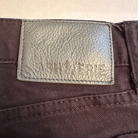 Ash & Erie Men’s Jeans Size 33x28 Black Straight Leg Stretch Denim - Picture 5 of 7